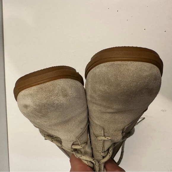 Sorel Evie Lace Up Wedge Ankle Boots Size 8.5 - Picture 8 of 10